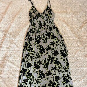 Ruched Waist Maxi Dress